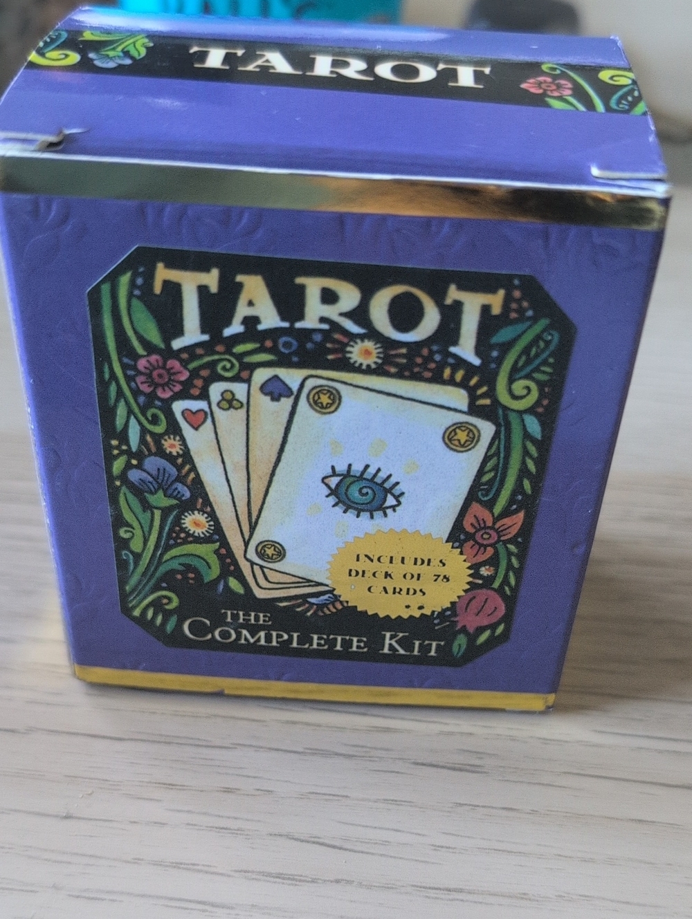 Tarot Complete Kit Deck in Purple - Mini
